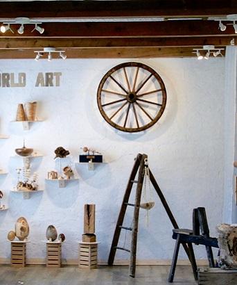 Woodturning workshop and wood museum