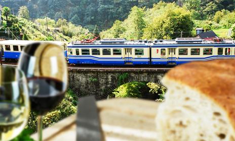 Dimanche 23 juillet : train historique et pain, vin & Co.